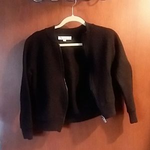 Loft wool zip sweater